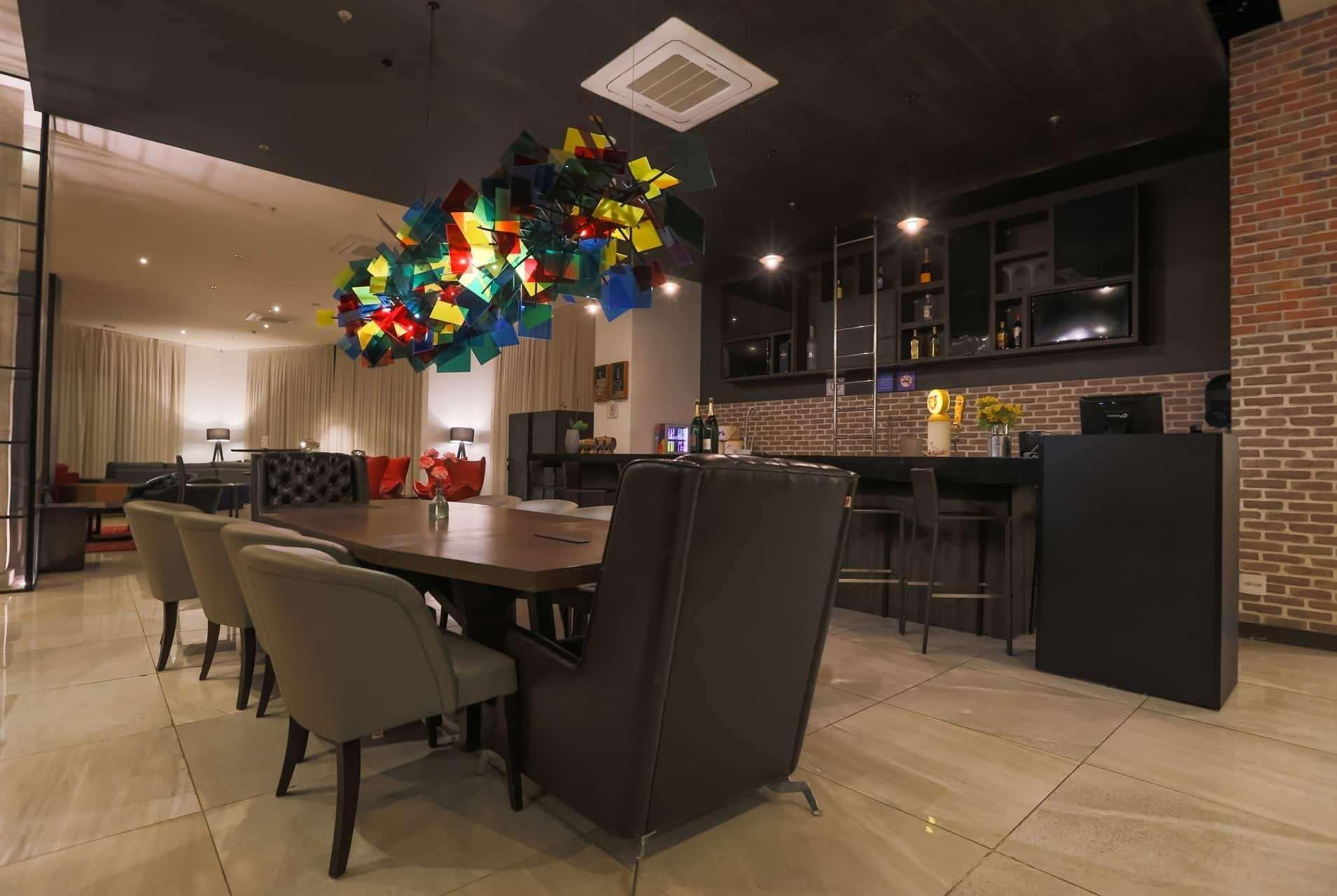 TRYP By Wyndham Ribeirão Preto Hotel Exterior foto The interior of the restaurant