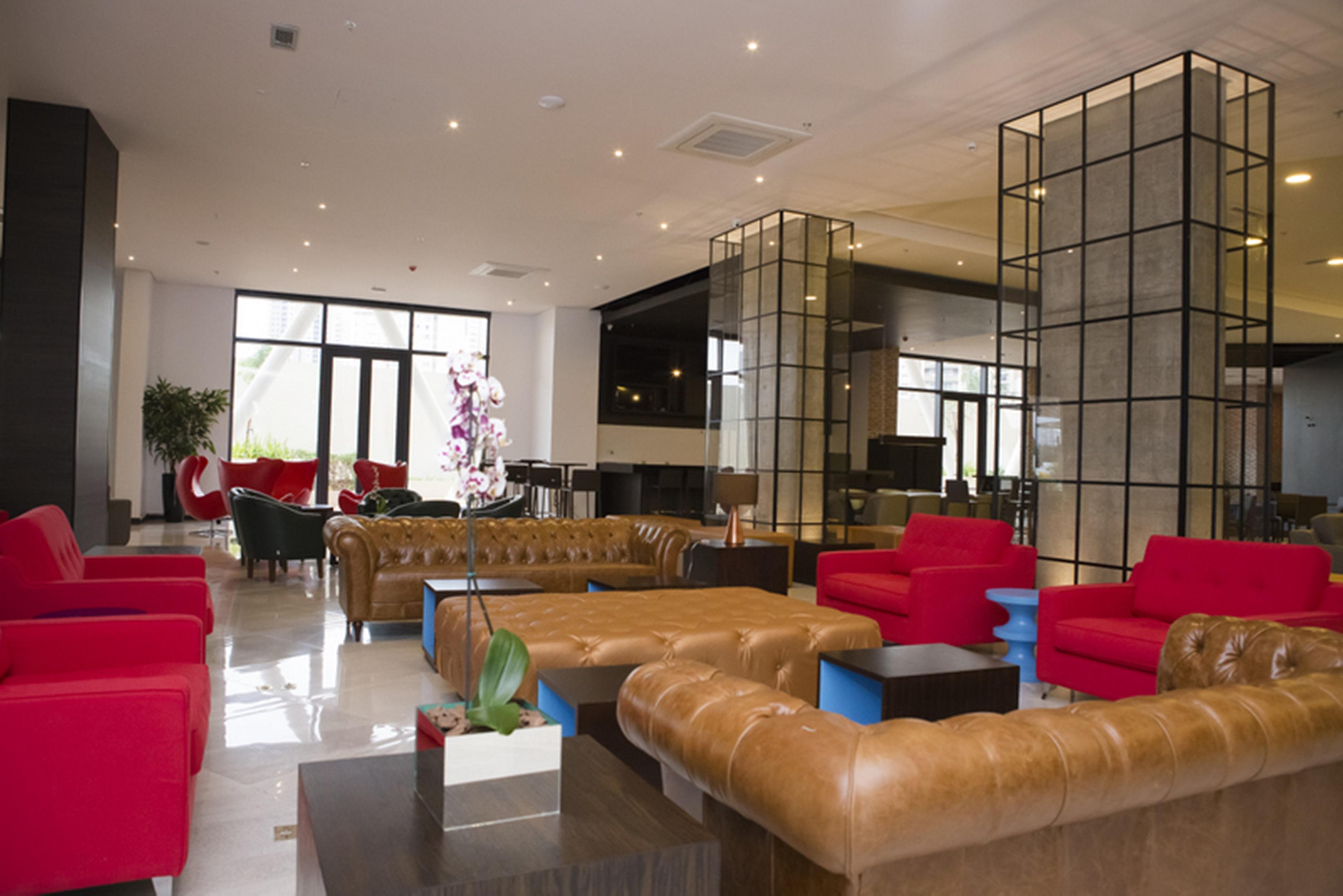 TRYP By Wyndham Ribeirão Preto Hotel Exterior foto Lobby